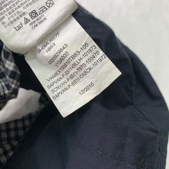 Vans off the Wall Juniors Sz 1 Black White Checkered 2.5" Flat Front Shorts Punk - Picture 6 of 9